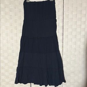 Haute Society Black Maxi Skirt